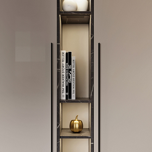 Шкаф распашной в спальню - детальное фото № 3