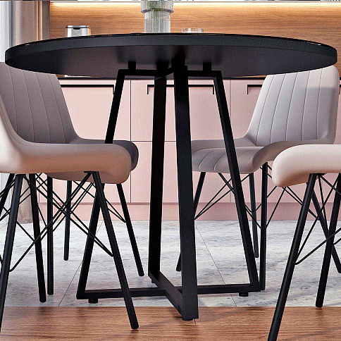 Кухонный стол Хаку круглый - детальное фото № 2