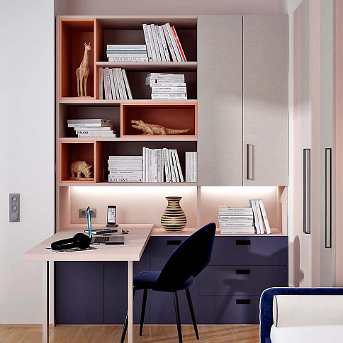 Шкаф с полками в детскую - детальное фото № 1