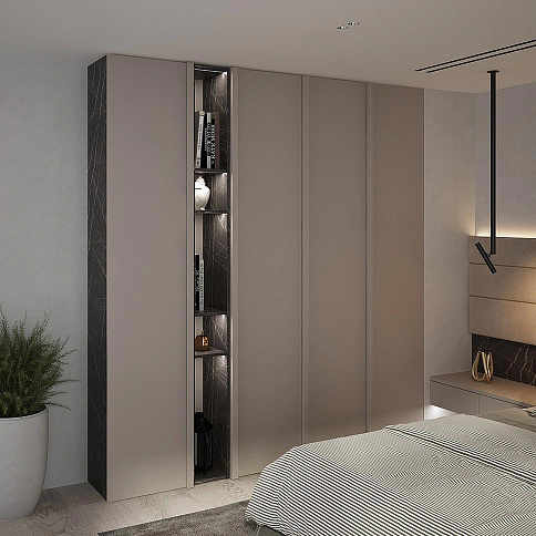 Шкаф распашной на балкон - детальное фото № 1