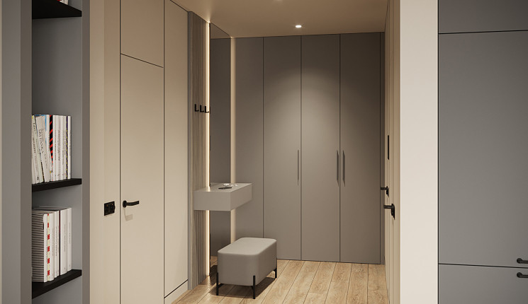 Мебель для прихожей на заказ — Прихожая 34