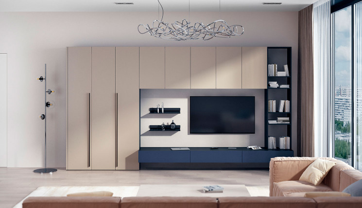 Распашной шкаф в гостиную