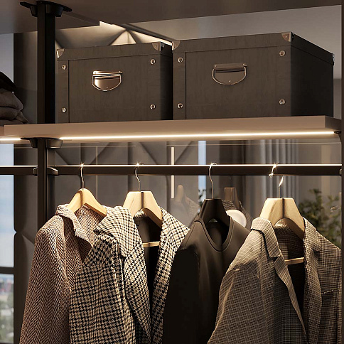 Гардеробная комната 15 - детальное фото № 5