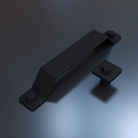 Мебельные ручки в стиле ретро - детальное фото № 3