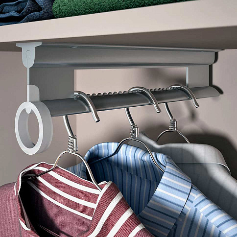 Современный шкаф с полками в детскую - детальное фото № 3