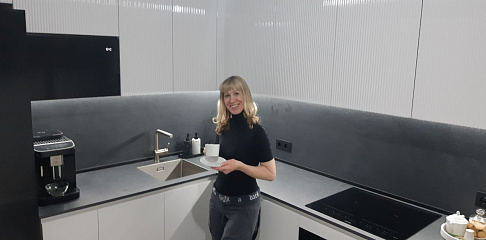 Кухня с бриллиантовым блеском